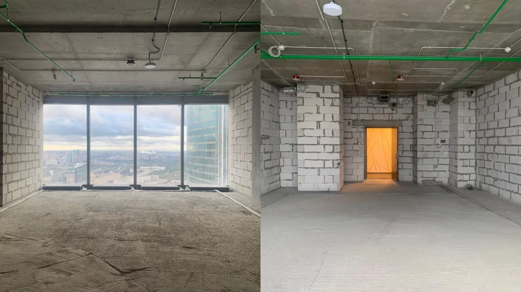 Офис в башне «Федерация» , 79 м² на 70 этаже, вид 3