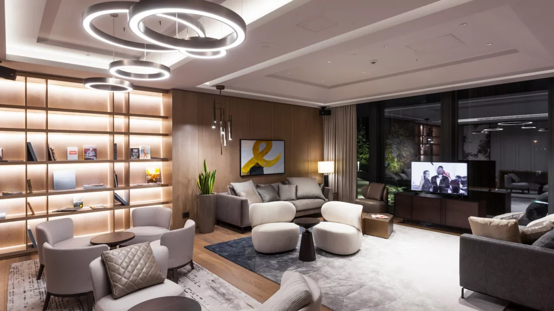 Апартаменты с 2-мя комнатами 62 м2 на 27 этаже в Neva Towers, вид 1