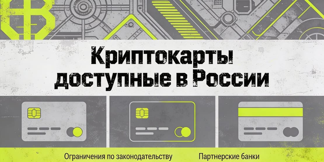 Криптокарты доступные в России: какие работают, и как выбрать