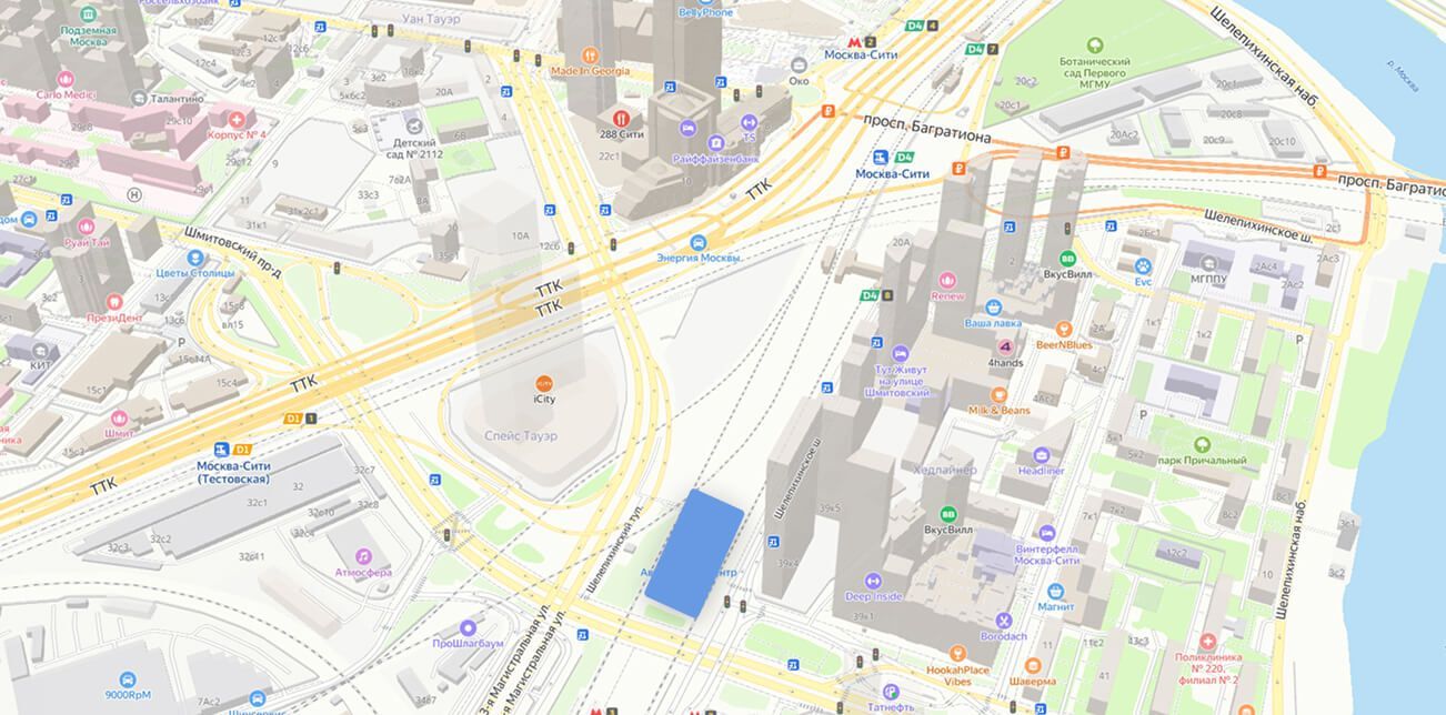 Moscow authorities will seize land for the construction of a pedestrian crossing to iCity.