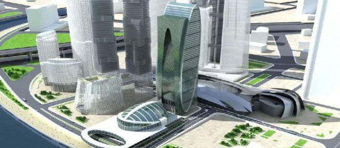 2006. بدأ بناء مجمع الأعمال الإمبراطورية.