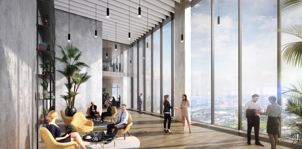 A new skyscraper from Gals-Development in Moscow City новый небоскреб от «Галс-Девелопмент» в «Москва-Сити»