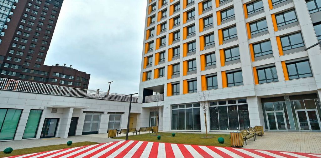 A new building on Mukomolny Proezd for residents of the Kamushki microdistrict новостройка на мукомольном проезде для жителей микрорайона камушки