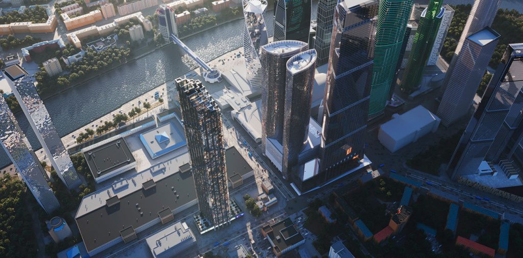 莫斯科市的 Dau 楼 Дом Дау в Москва-Сити