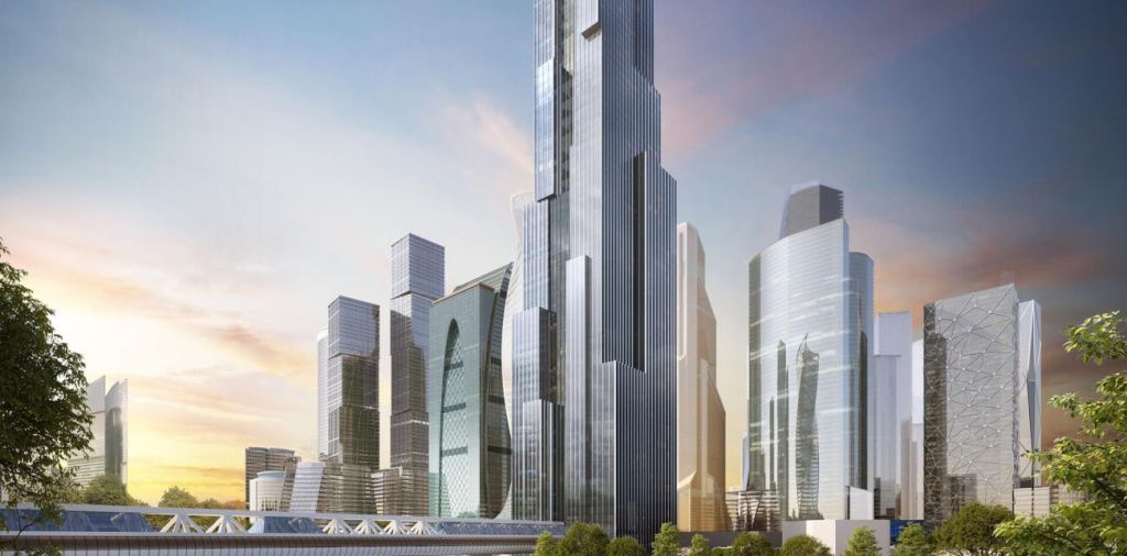 A new skyscraper from Gals-Development in Moscow City новый небоскреб от «Галс-Девелопмент» в «Москва-Сити»